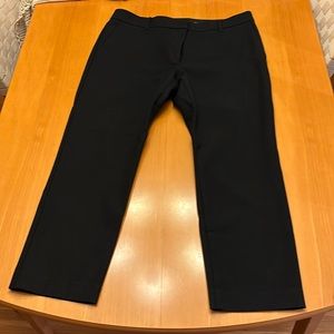 Women’s pants, size 12, black, cropped by Ann Taylor